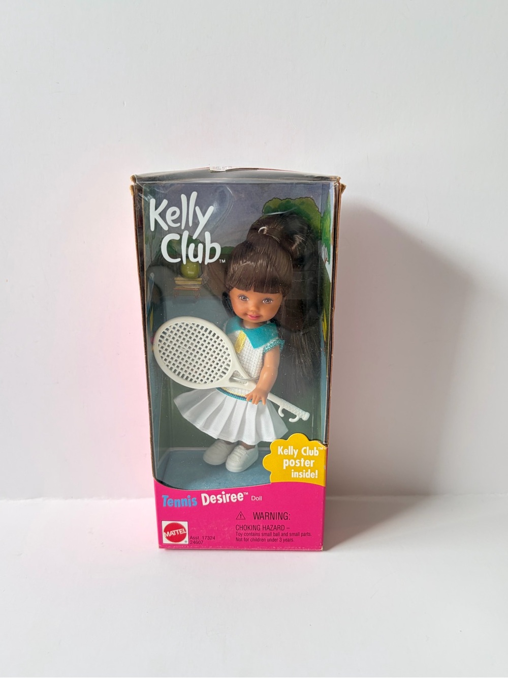 NIB Barbie Kelly Club Tennis Desiree Doll